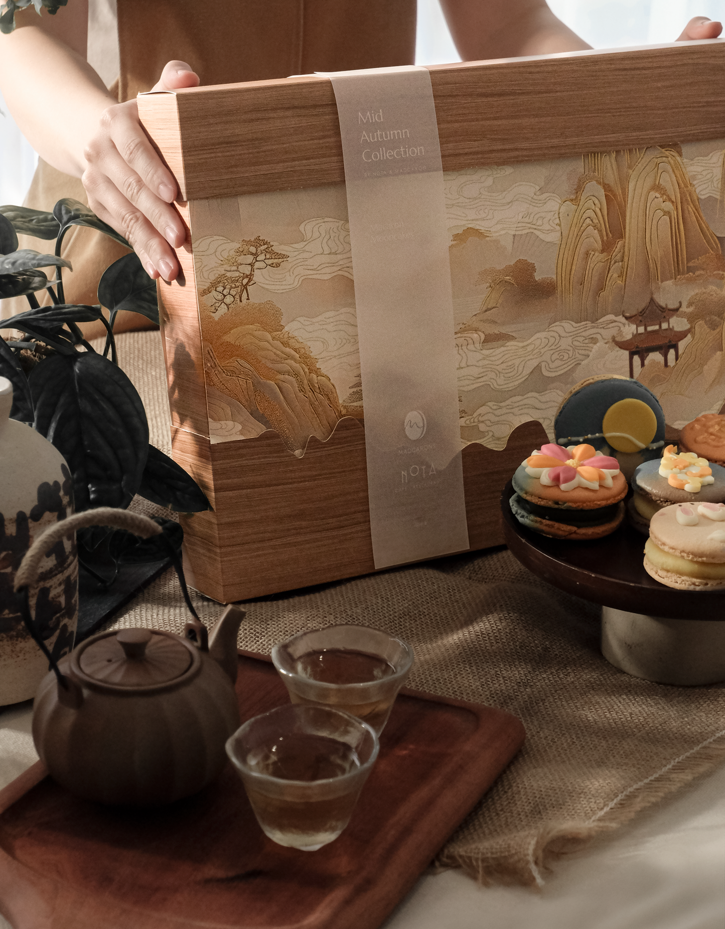 Mooncake Macarons Giftbox