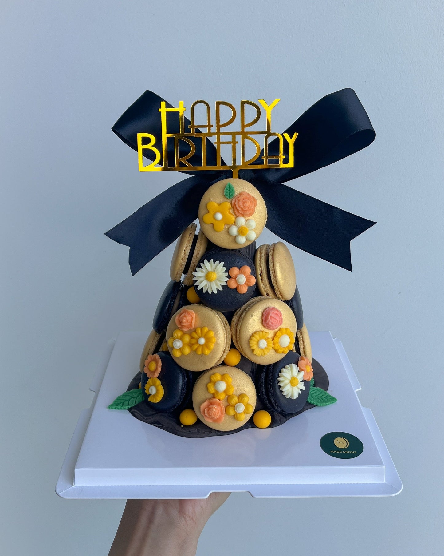 Bold Floral Mini Tower