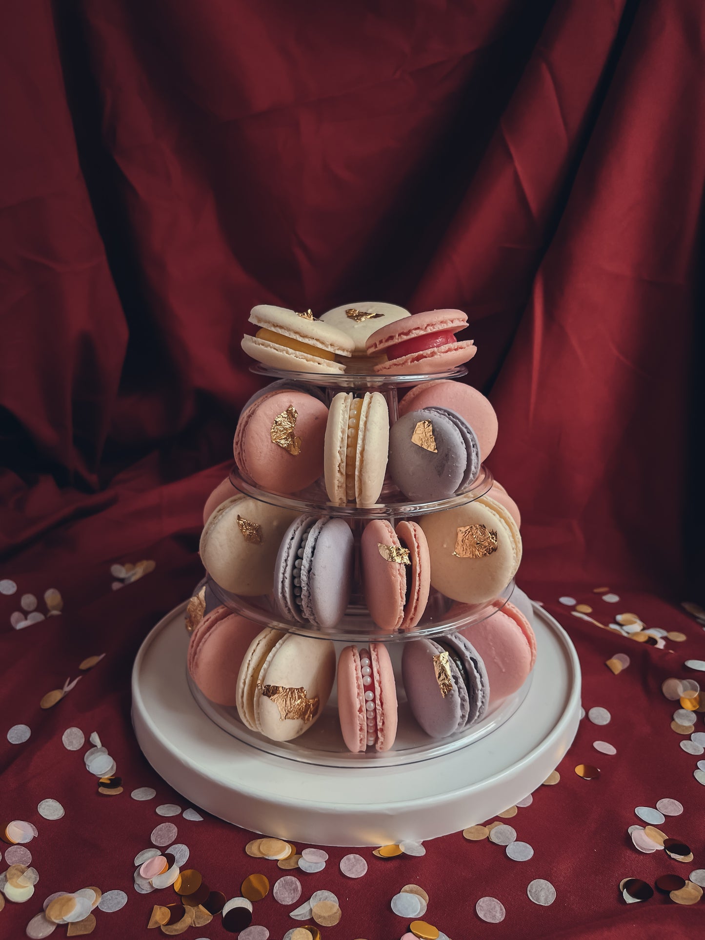 Classic 4 Tier Macaron Tower