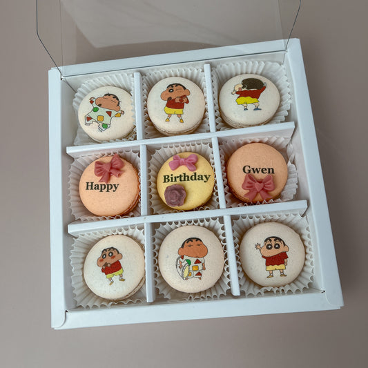 Sinchan Design Macarons