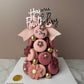 Sweet 2D Floral Mini Tower