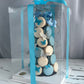Blue Theme Macaron Tower